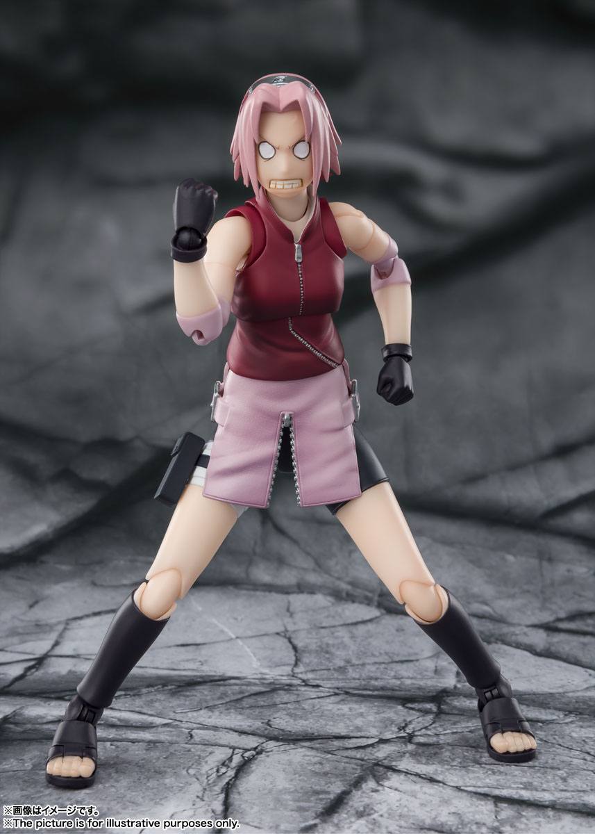 Naruto Shippuden - Sakura Haruno - Inheritor of Tsunade's indominable will - S.H. Figuarts Figur (Bandai) (re-run)