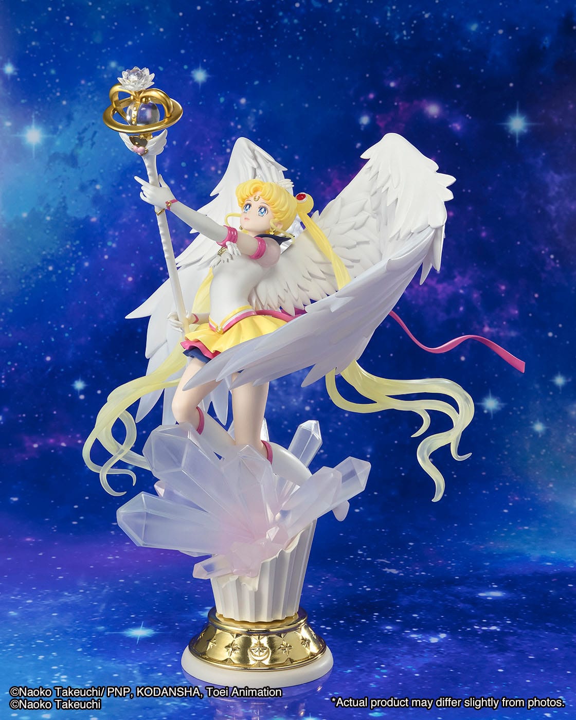 Pretty Guardian Sailor Moon Cosmos: The Movie - Eternal Sailor Moon - Duisternis roept op tot licht, en licht, roept duisternis op - FiguartsZero Chouette Figuur (Bandai)