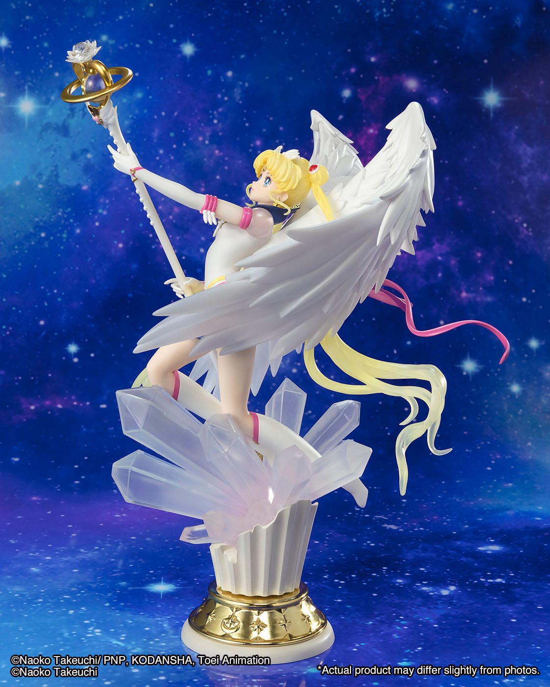 Pretty Guardian Sailor Moon Cosmos: The Movie - Eternal Sailor Moon - Duisternis roept op tot licht, en licht, roept duisternis op - FiguartsZero Chouette Figuur (Bandai)