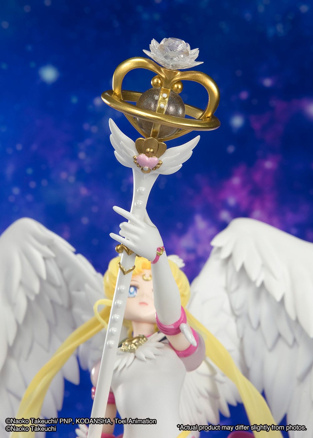 Pretty Guardian Sailor Moon Cosmos: The Movie - Eternal Sailor Moon - Duisternis roept op tot licht, en licht, roept duisternis op - FiguartsZero Chouette Figuur (Bandai)