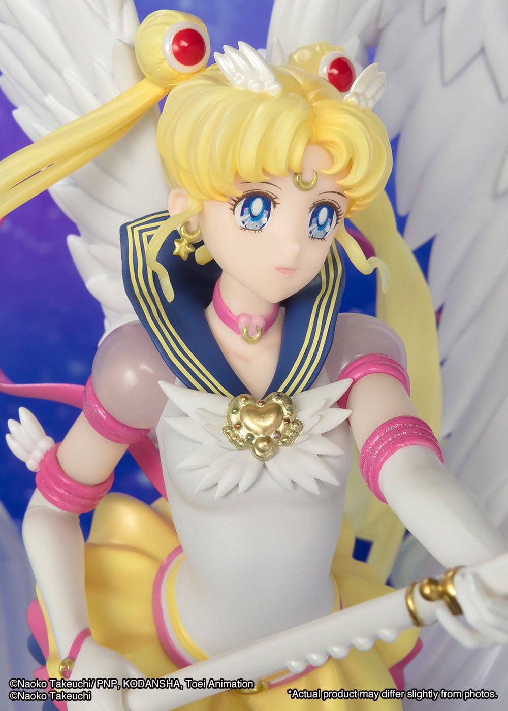 Pretty Guardian Sailor Moon Cosmos: The Movie - Eternal Sailor Moon - Duisternis roept op tot licht, en licht, roept duisternis op - FiguartsZero Chouette Figuur (Bandai)