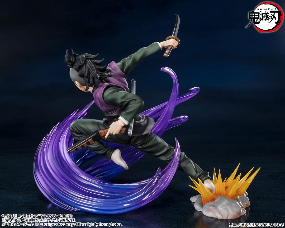 Demon Slayer: Kimetsu no Yaiba - Genya Shinazugawa - FiguartsZero Figur (Bandai)