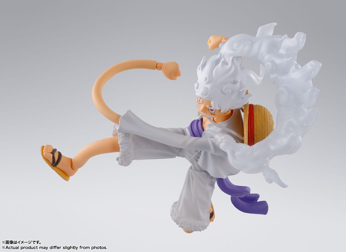 One Piece - Monkey D. Ruffy - Gear 5 Ver. S.H. Figuarts Figur (Bandai) (re-run)