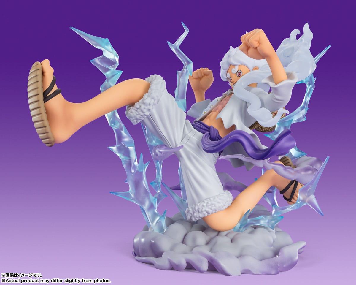 One Piece - Mono D. Ruffy - Gear 5 Gigant FiguartsZero Batalla Extra figura (Bandai) (reedición)