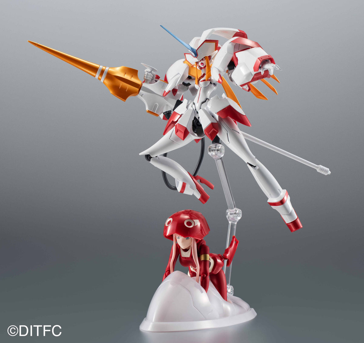 Darling in the Franxx - Zero Two S.H. Figuarts & Strelizia The Robot Spirits - Set 5º Aniversario (Bandai)