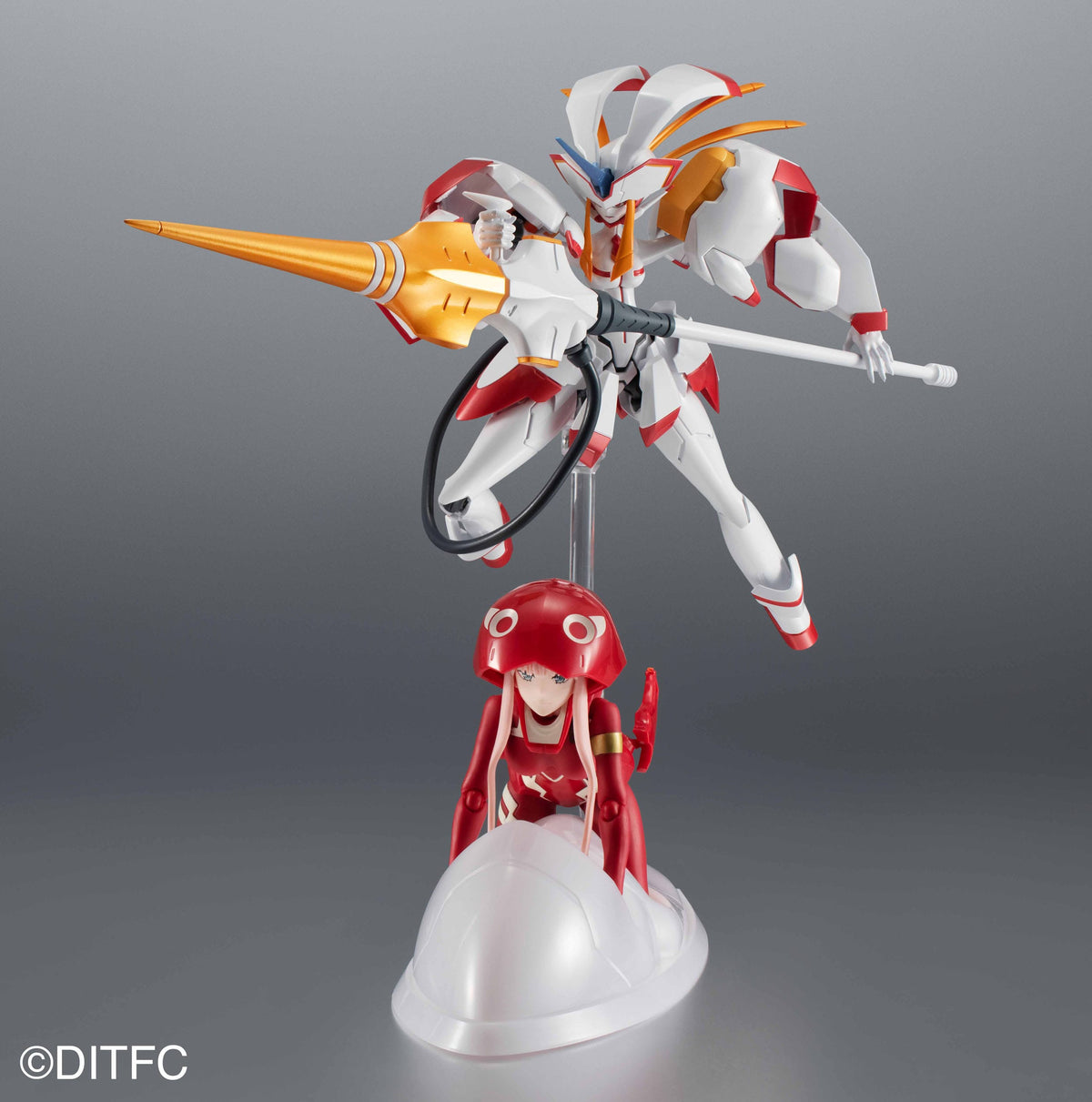 Darling in the Franxx - Zero Two S.H. Figuarts & Strelizia The Robot Spirits - Set 5º Aniversario (Bandai)