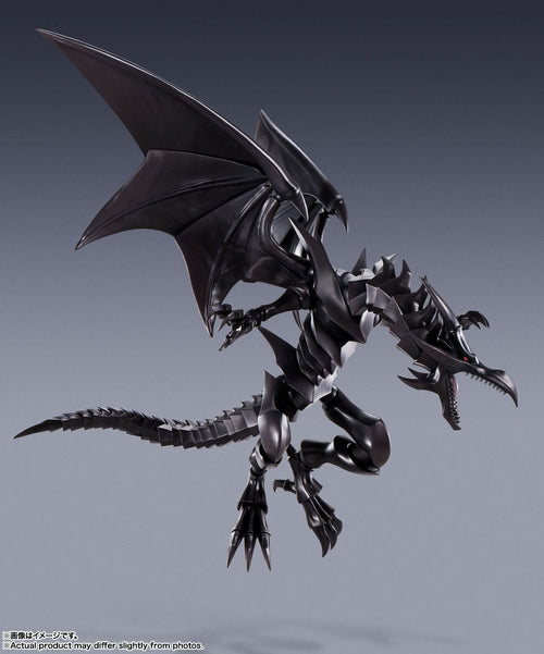 Yu-Gi-Oh! Duel Monsters - Rotäugiger Schwarzer Drache / Red-Eyes-Black Dragon - S.H. Monster Arts Figur (Bandai)