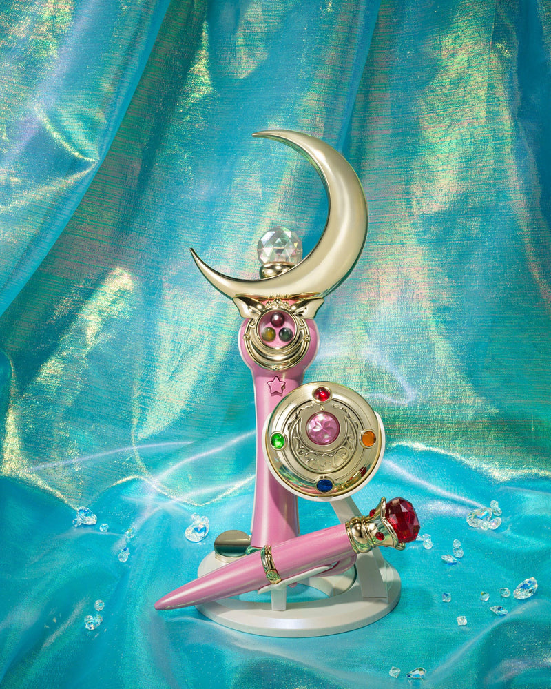 Sailor Moon - Verwandlungsbrosche & Zauberfüller - Brilliant Color Edition - Proplica Replicas (Bandai)