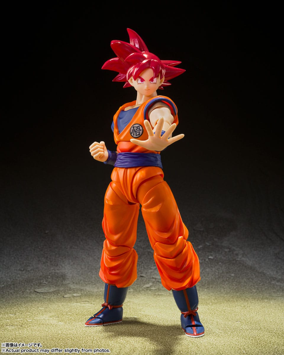 Dragon Ball Super - Super Saiyan God Son Goku - Saiyan God of Virtue - S.H. Figuarts Figure (Bandai)