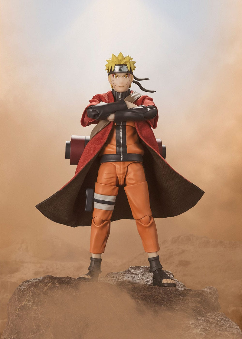 Naruto Shippuden - Naruto Uzumaki - Sage Mode - Savior of Konoha S.H. Figuarts Figur (Bandai)