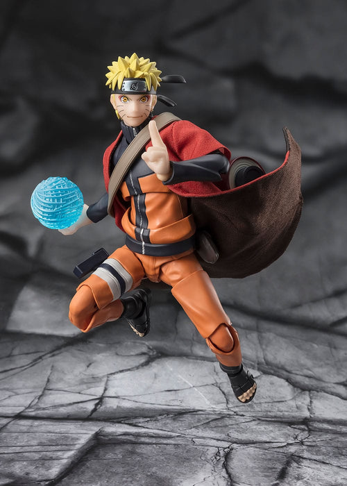 Naruto Shippuden - Naruto Uzumaki - Sage Mode - Savior of Konoha S.H. Figuarts Figur (Bandai)
