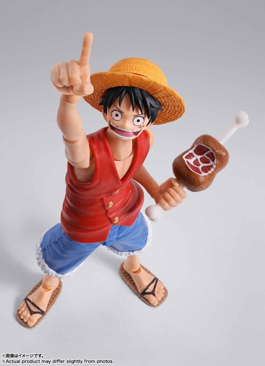 One Piece - Monkey D. Ruffy - Romance Dawn S.H. Figuarts Figur (Bandai)