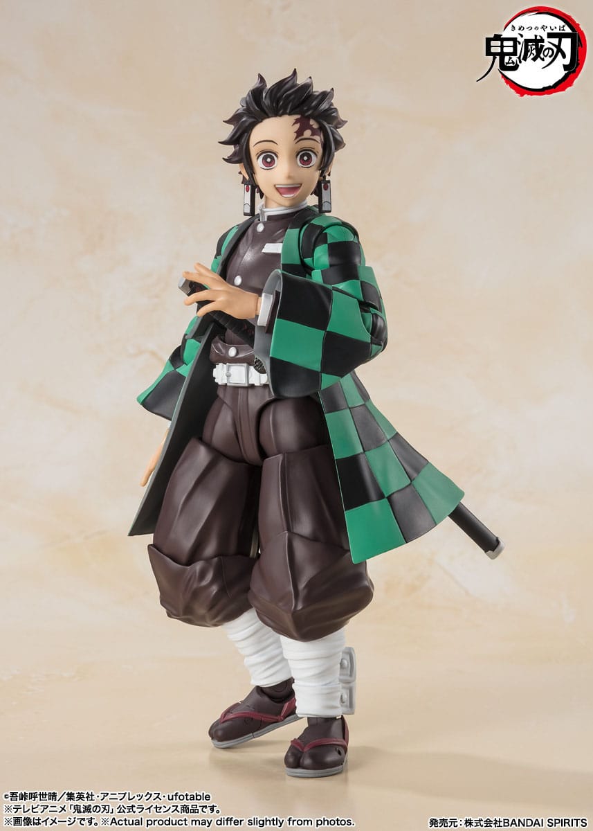 Demon Slayer - Tanjiro Kamado - S.H. Figuarts Figur (Bandai)