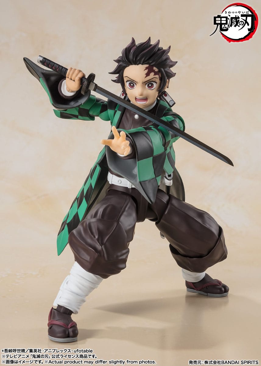 Demon Slayer - Tanjiro Kamado - S.H. Figuarts Figur (Bandai)