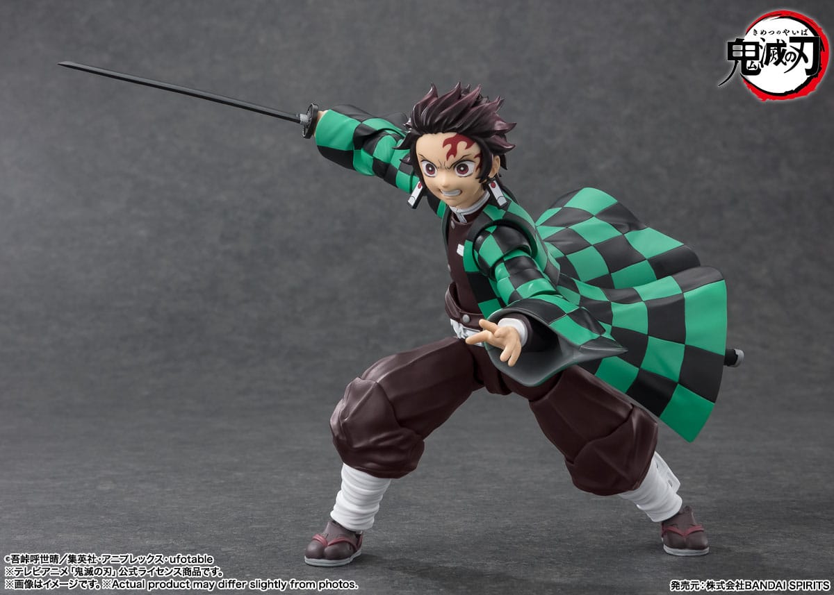 Demon Slayer - Tanjiro Kamado - S.H. Figuarts Figur (Bandai)