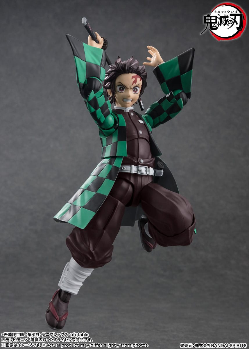 Demon Slayer - Tanjiro Kamado - S.H. Figuarts Figur (Bandai)