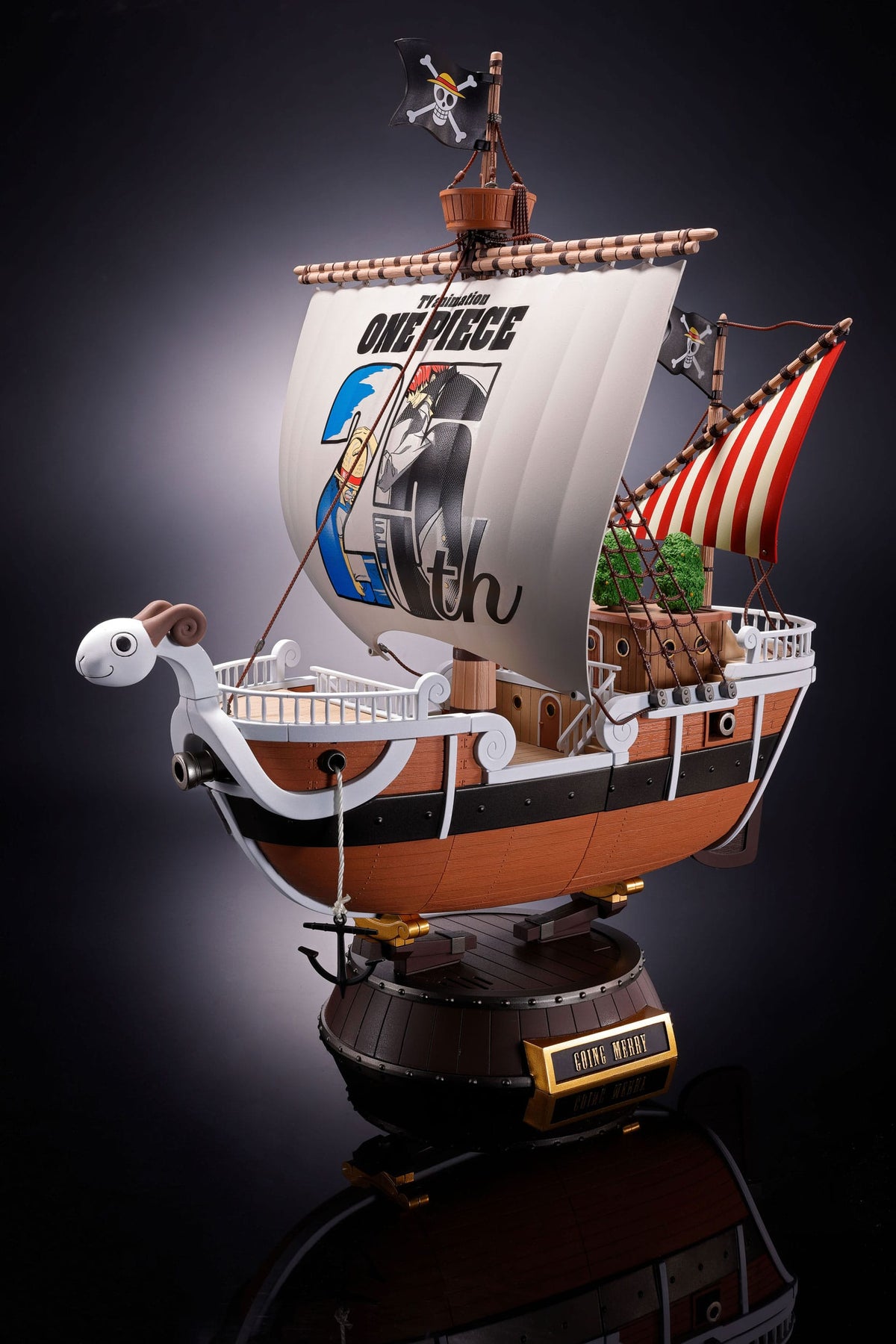 One Piece - Going Merry - 25th Anniversary Memorial Edition - Soul of Chogokin - Diecast Figur (Bandai)