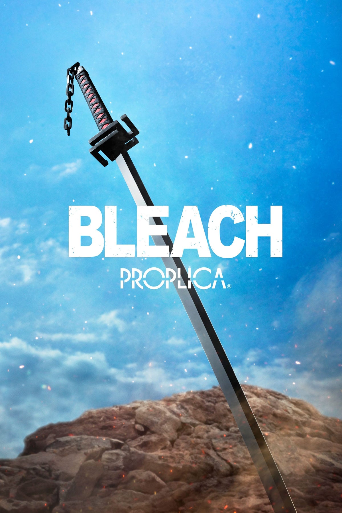 Bleach - Ichigo Kurosaki - Tensa Zangetsu Schwert - Proplica Replik 1/1 (Bandai)