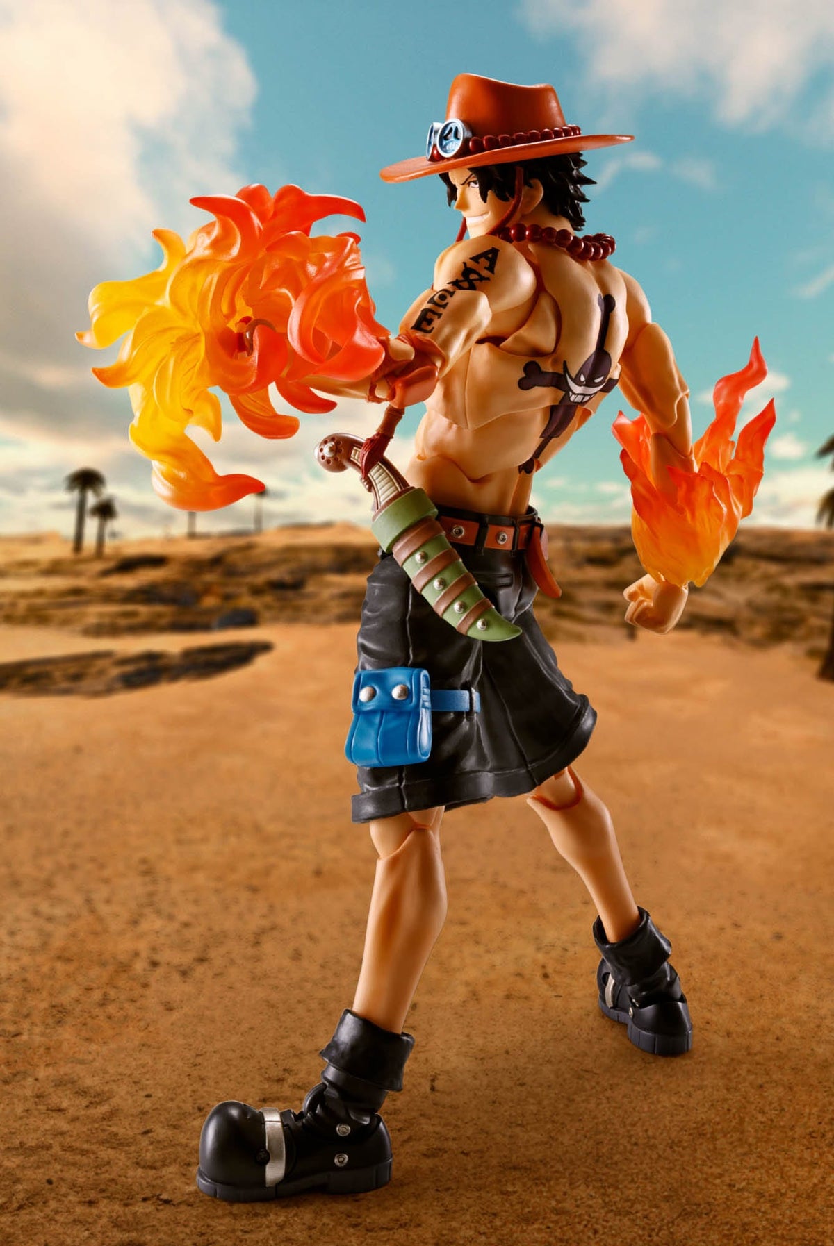One Piece - Puma D. ACE - Fire Fist S.H. Figuarts Figure (Bandai)