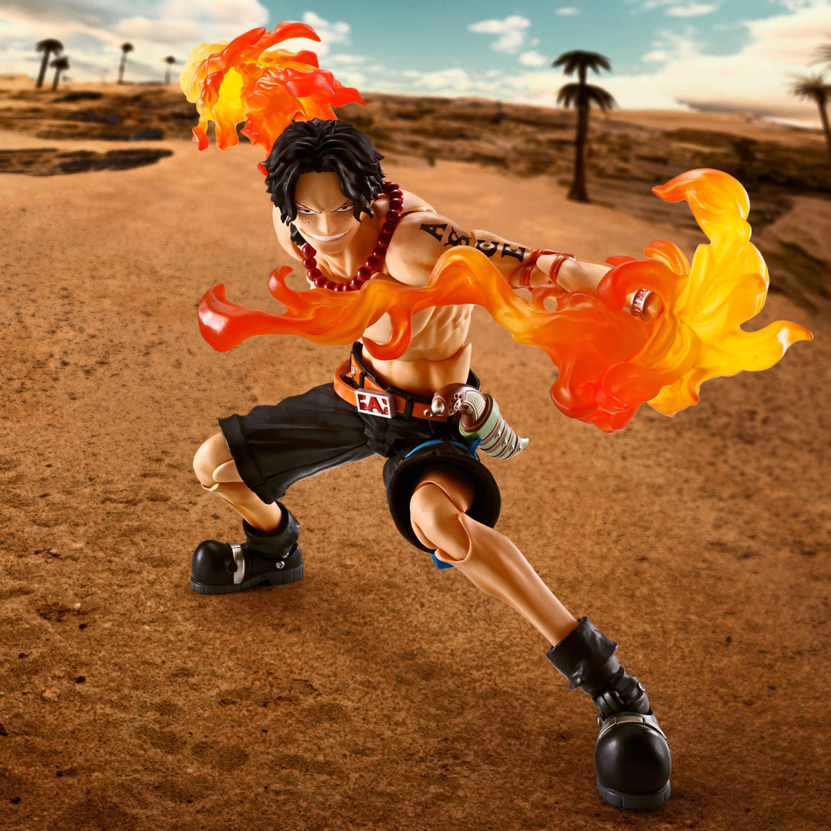 One Piece - Puma D. Ace - Fire Fist S.H. Figuarts Figur (Bandai)
