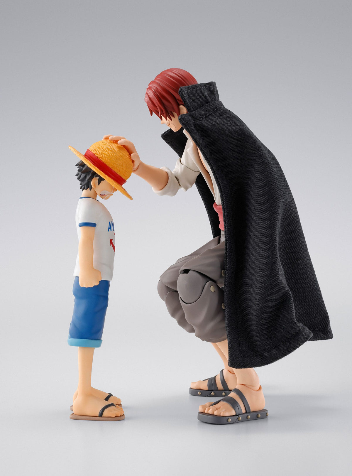 One Piece - Monkey D. Ruffy & Shanks - Childhood S.H. Figuarts figurines Lot de 2 (Bandai)