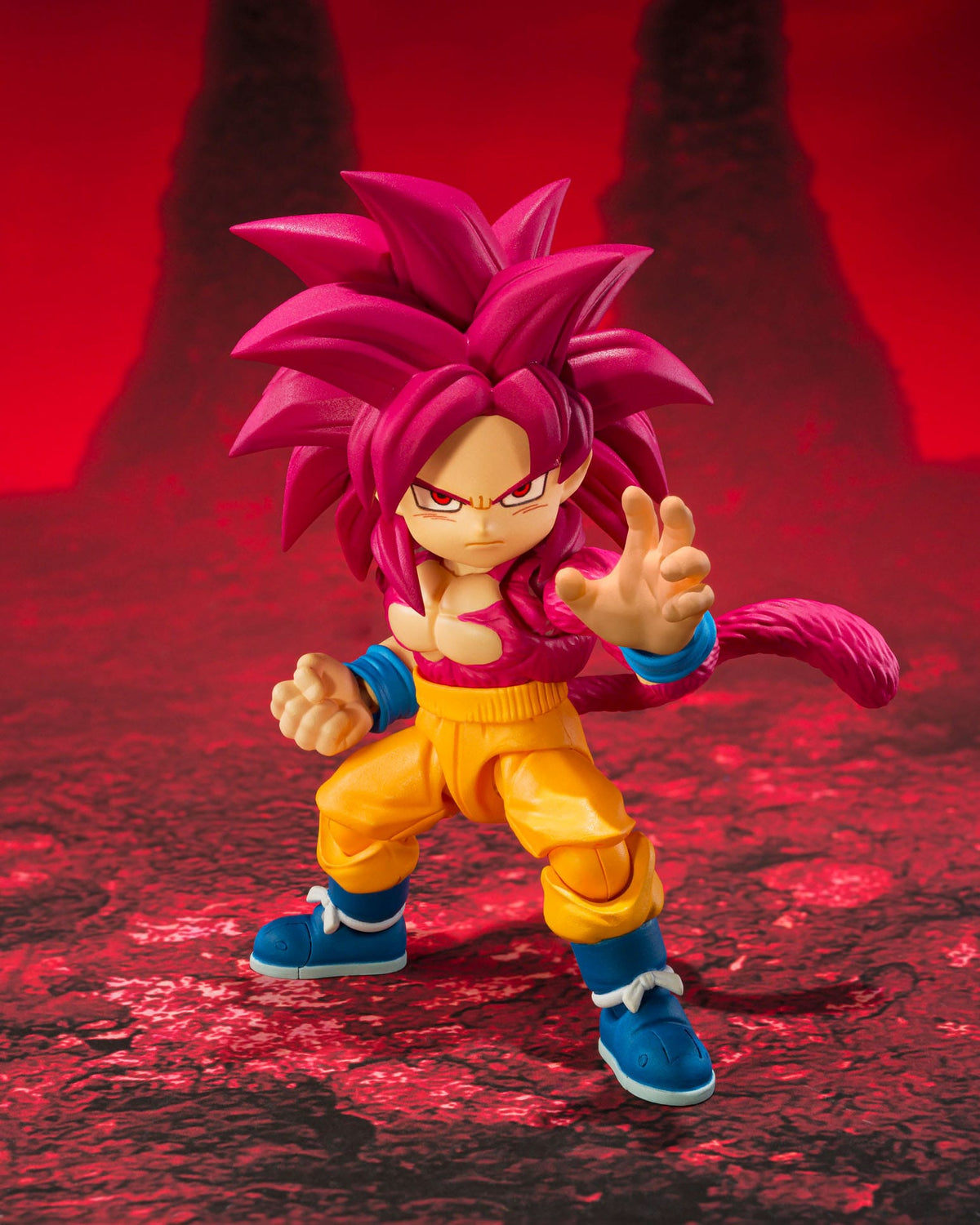 Dragon Ball Daima - Super Saiyan Level 4 Son Goku (Mini) - S.H. Figuarts Figur (Bandai)
