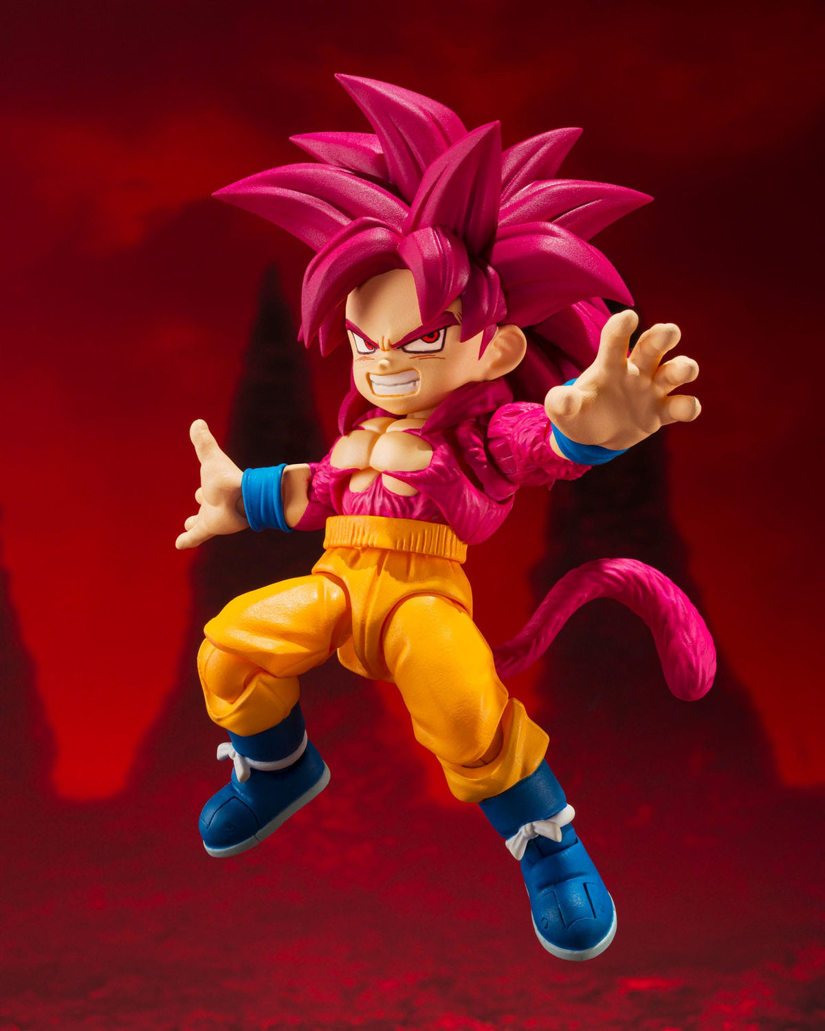 Dragon Ball Daima - Super Saiyan Level 4 Son Goku (Mini) - S.H. Figuarts Figur (Bandai)
