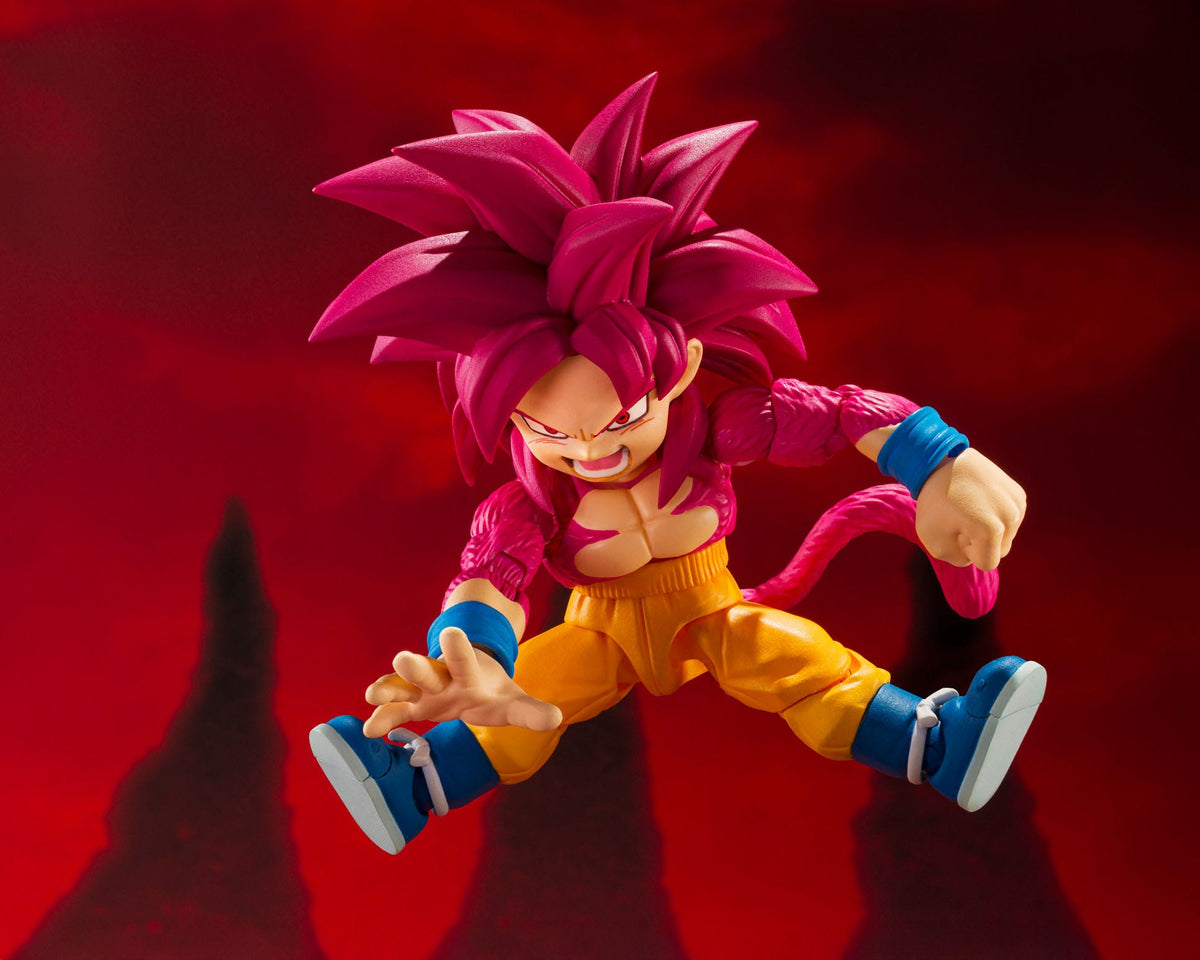 Dragon Ball Daima - Super Saiyan Level 4 Son Goku (Mini) - S.H. Figuarts Figur (Bandai)