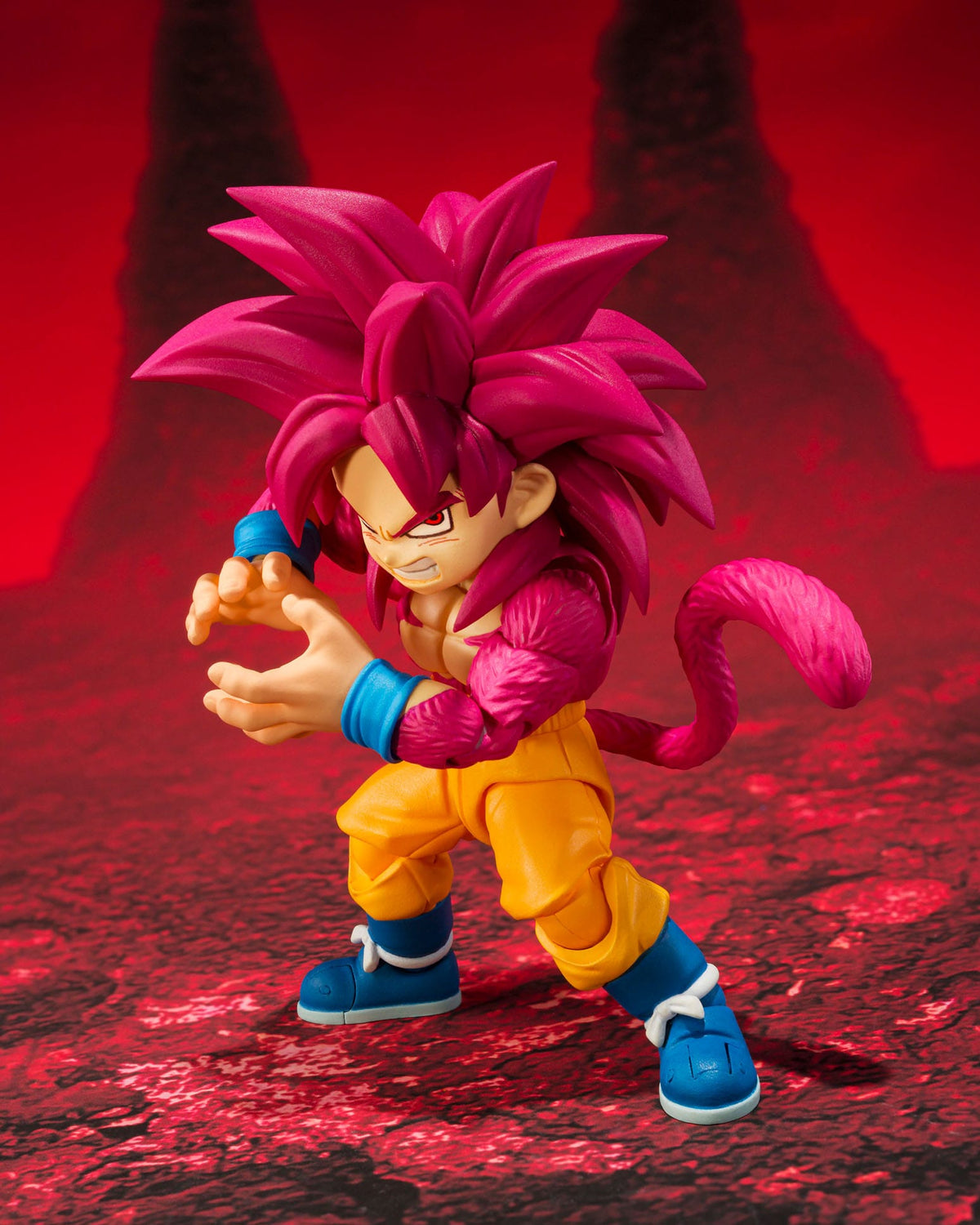 Dragon Ball Daima - Super Saiyan Level 4 Son Goku (Mini) - S.H. Figuarts Figur (Bandai)