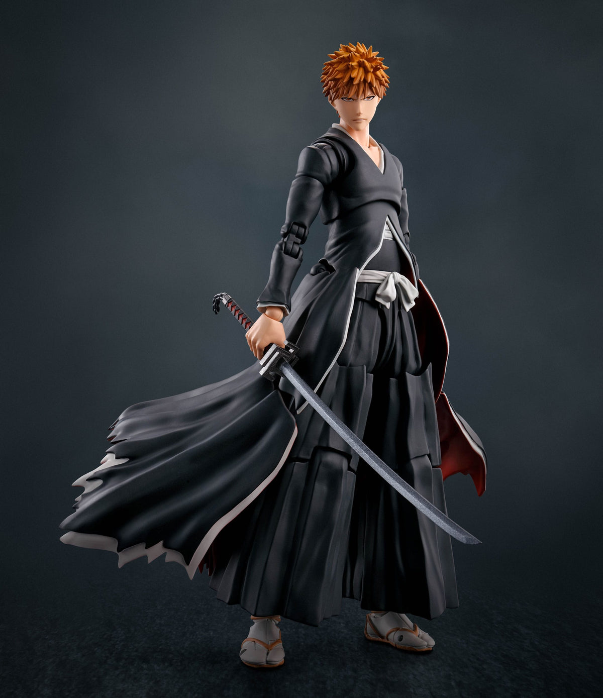 Bleach - Ichigo Kurosaki - Getsugatensho S.H. Figuarts Figur (Bandai)