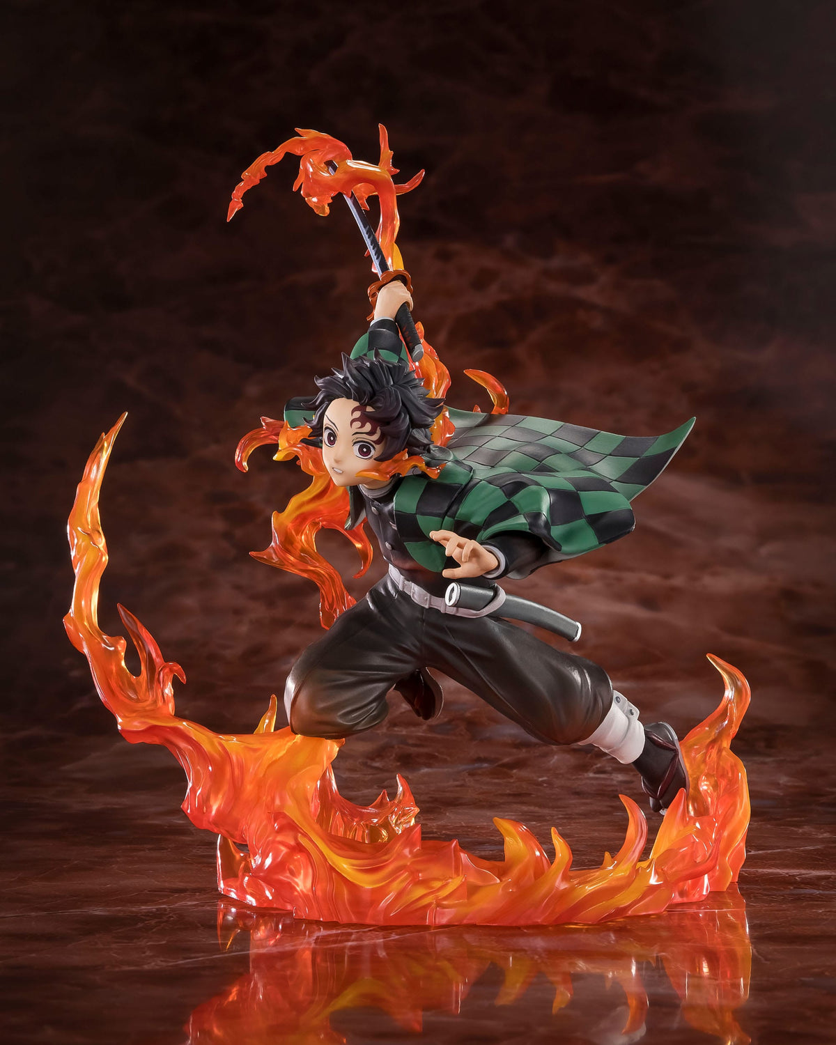 Demon Slayer - Tanjiro Kamado - Kyojuro Rengoku's Sword Guard - Figuartszero figure (Bandai)