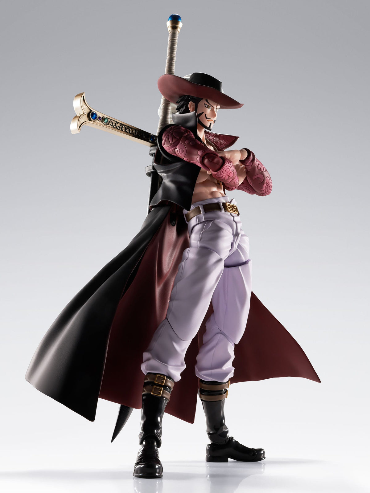 One Piece - Dracule Mihawk (Hawk Eyes) - S.H. Figuarts Figur (Bandai)