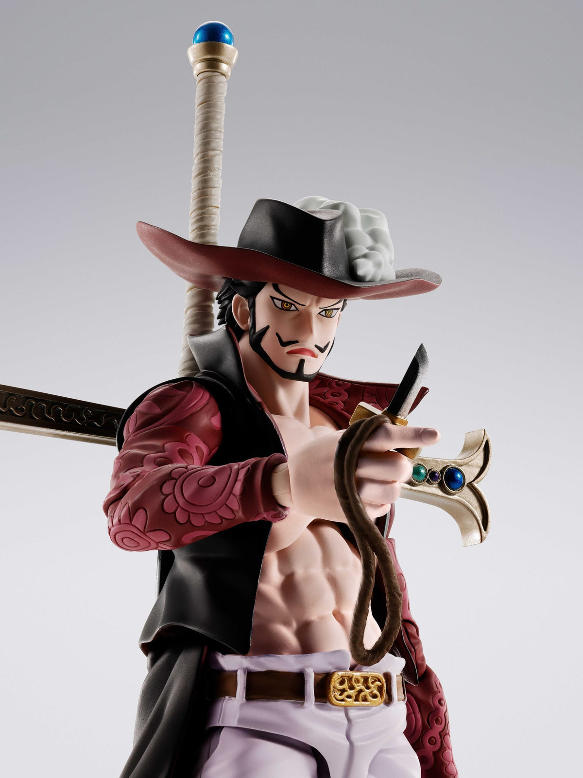 One Piece - Dracule Mihawk (Hawk Eyes) - S.H. Figuarts Figur (Bandai)