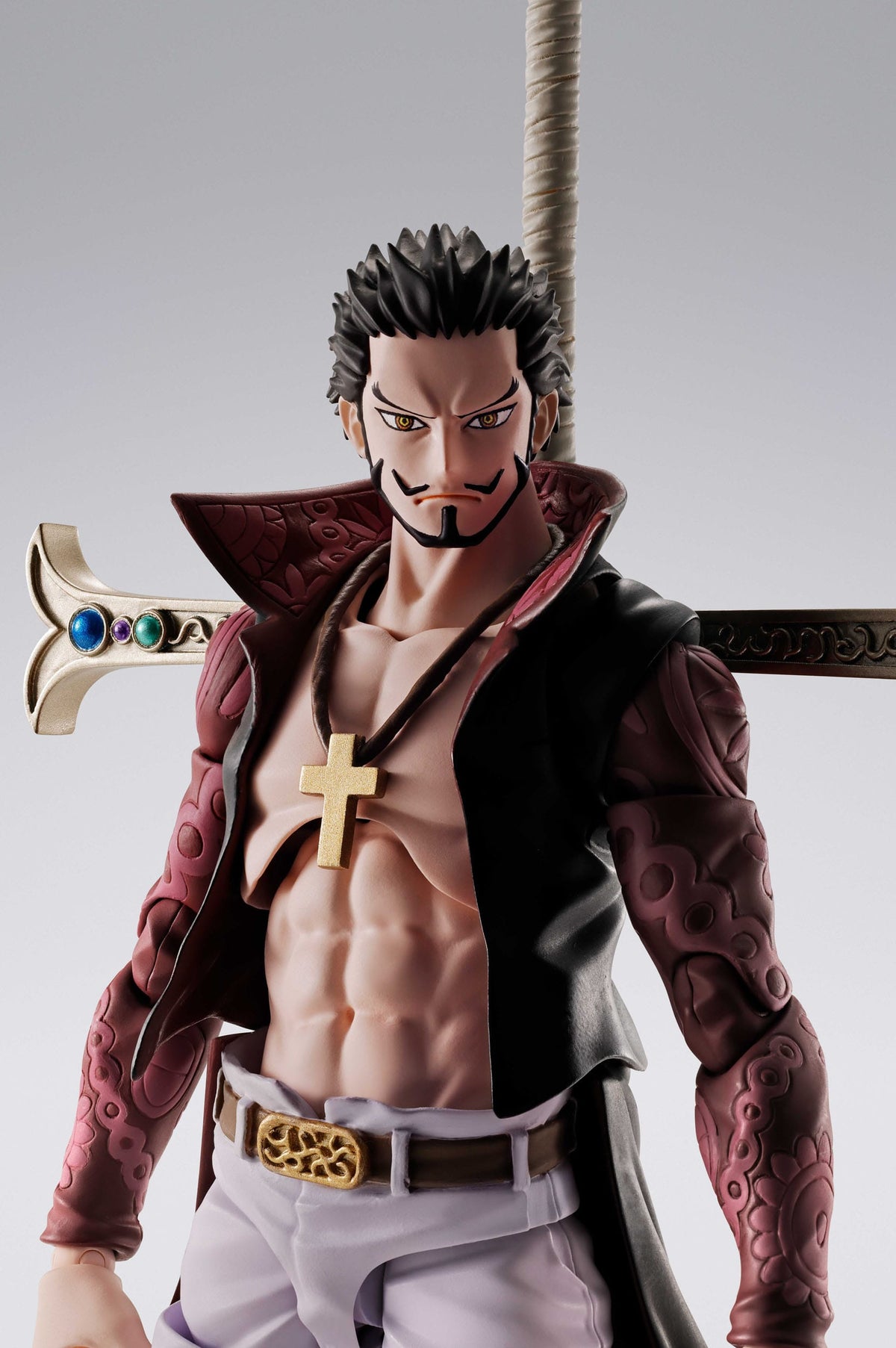 One Piece - Dracule Mihawk (Hawk Eyes) - S.H. Figuarts Figur (Bandai)