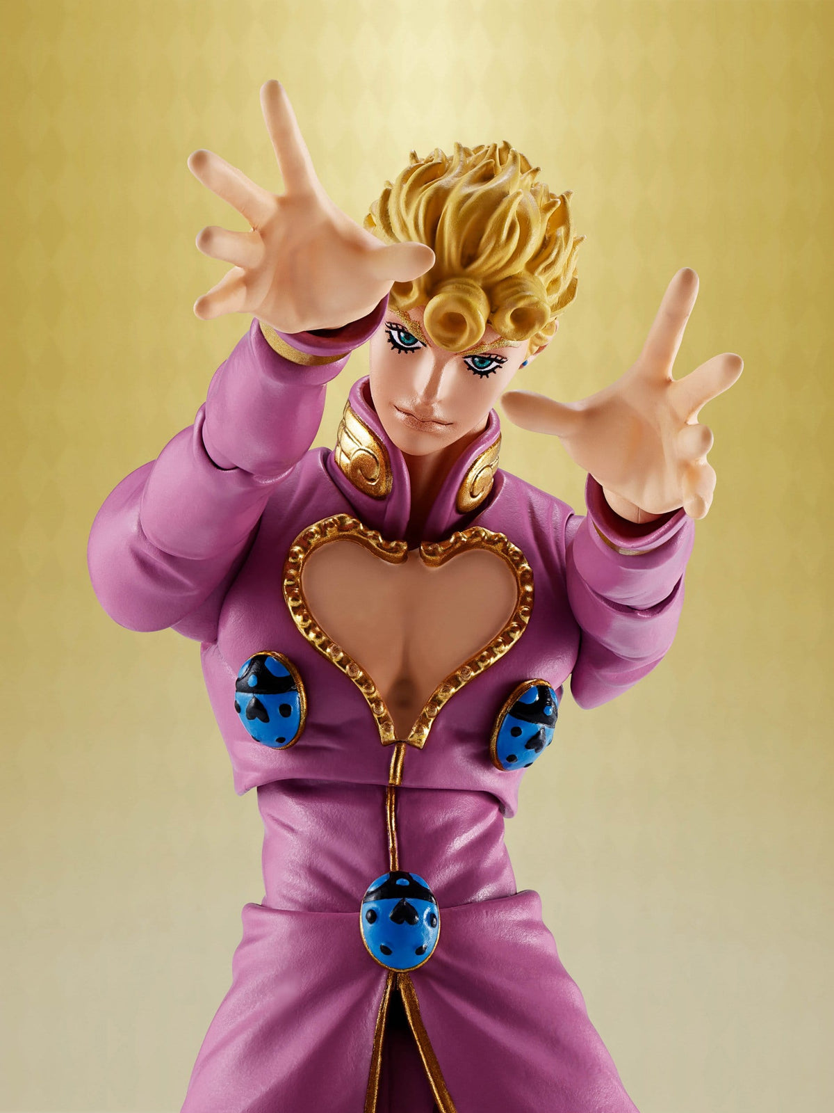 JoJo's Bizarre Adventure - Giorno Giovanna - S.H. Figuarts Figur (Bandai)