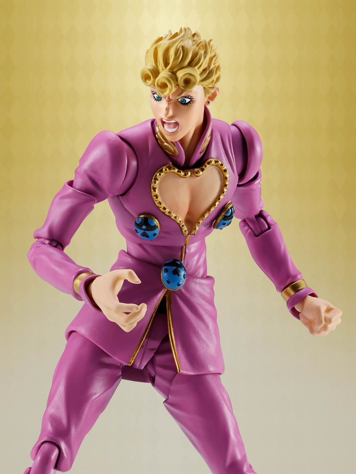 JoJo's Bizarre Adventure - Giorno Giovanna - S.H. Figuarts Figur (Bandai)