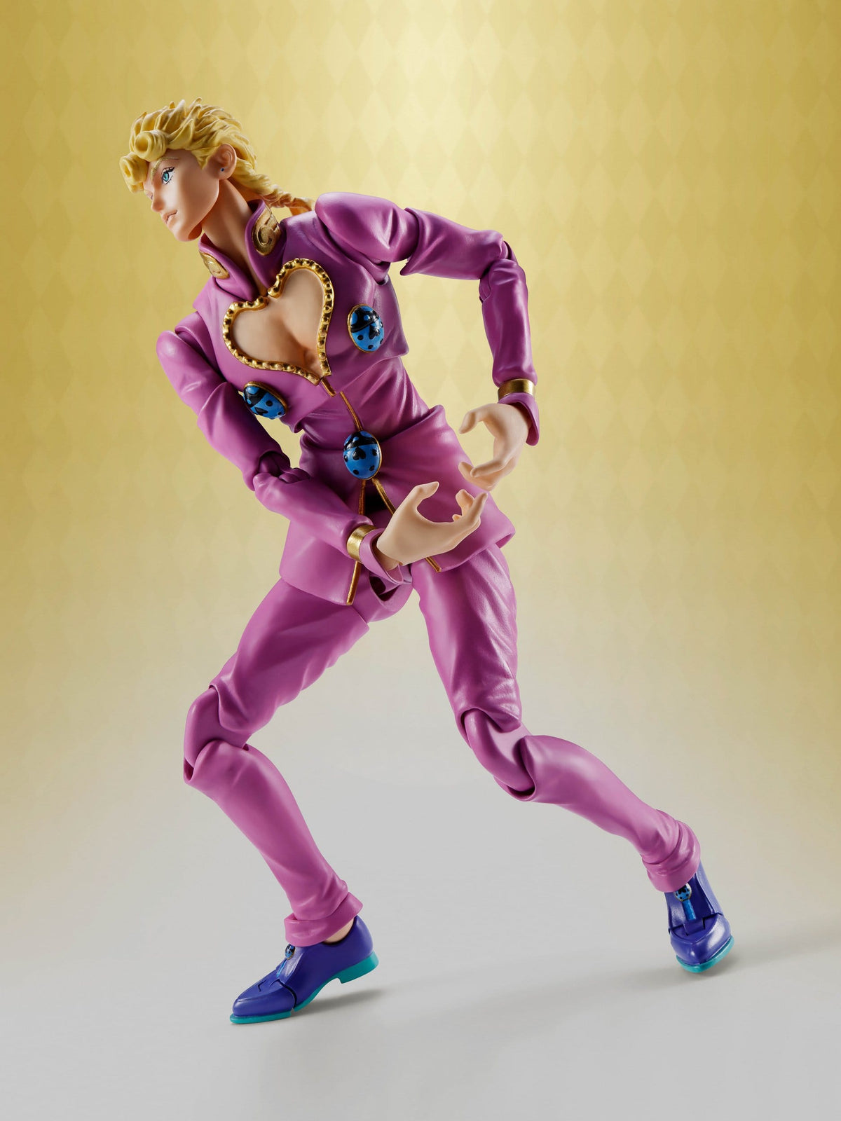 JoJo's Bizarre Adventure - Giorno Giovanna - S.H. Figuarts Figur (Bandai)