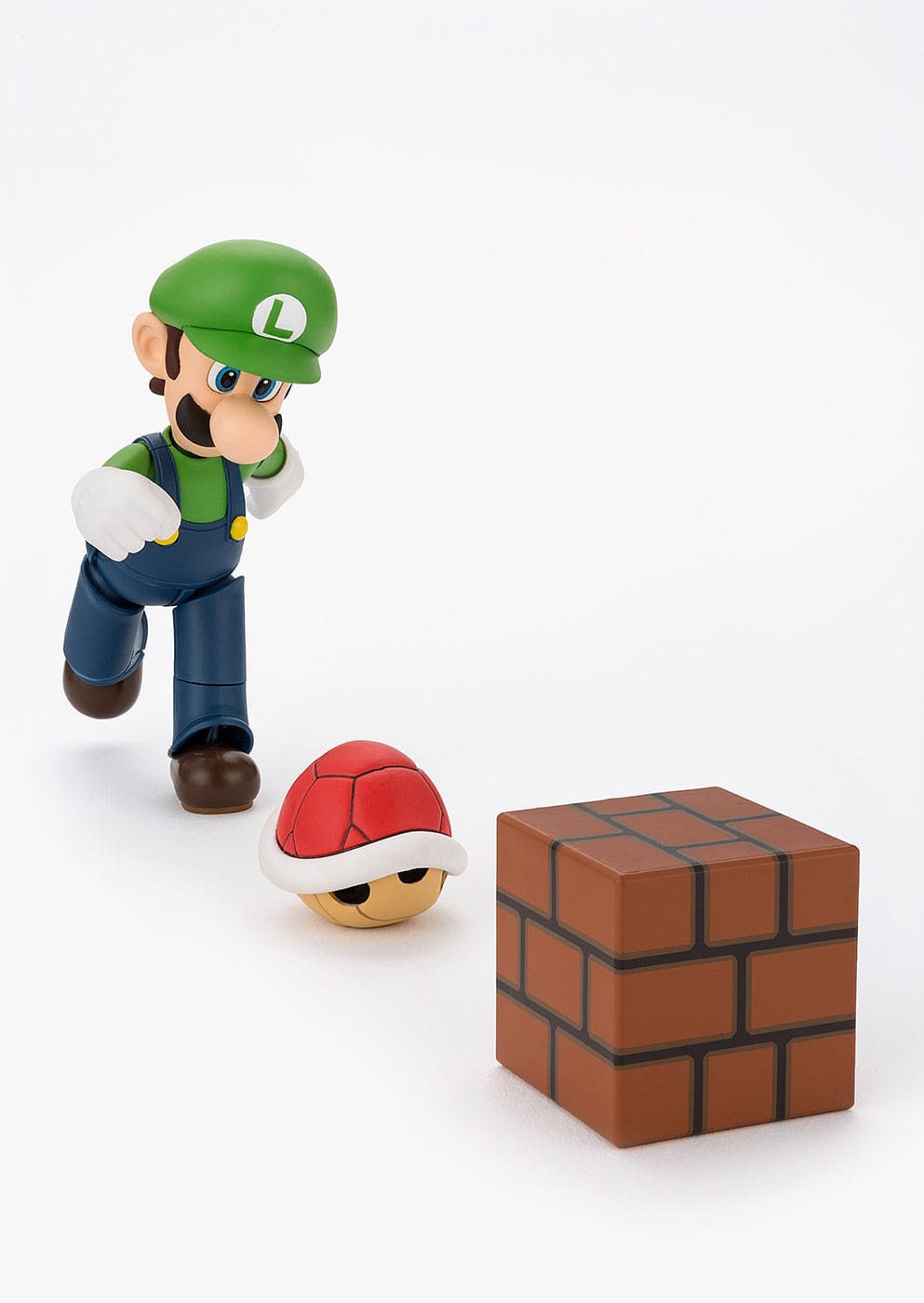 Super Mario - Luigi - S.H. Figuarts Figur (Bandai)