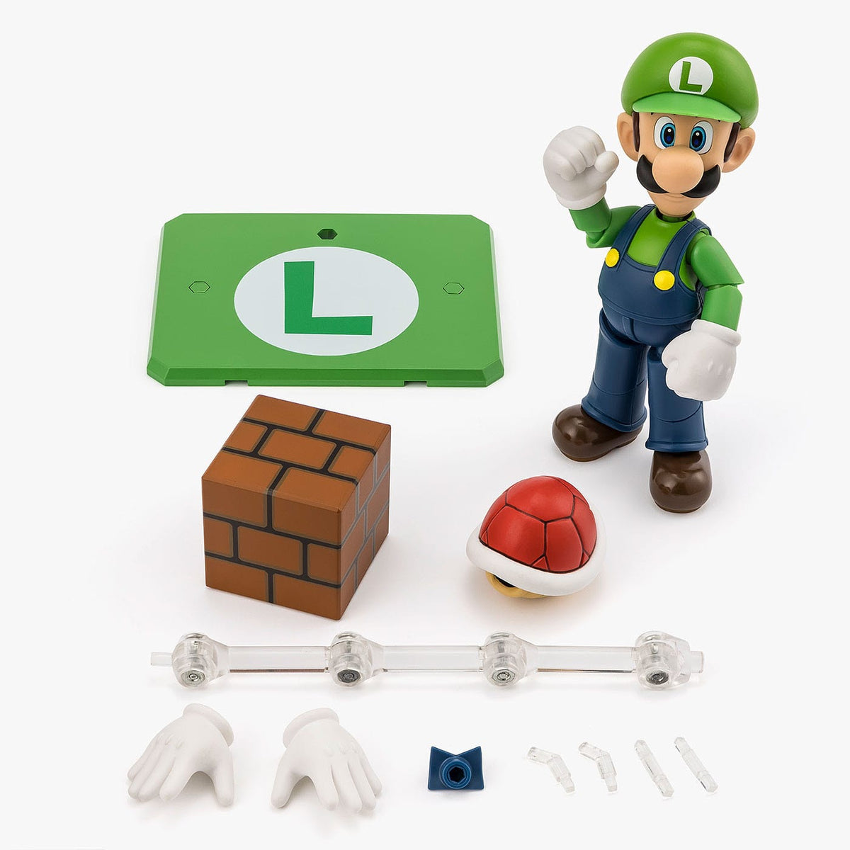 Super Mario - Luigi - S.H. Figuarts Figur (Bandai)
