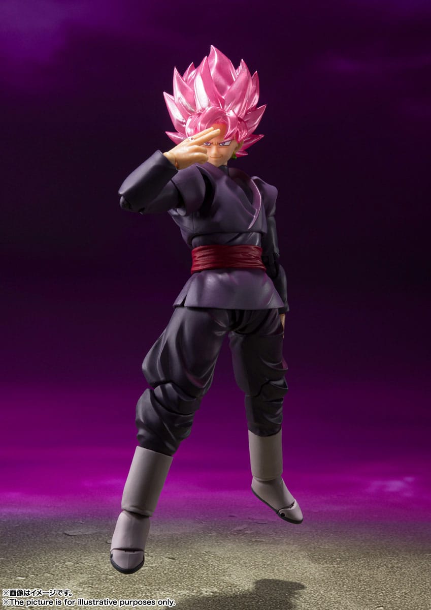 Dragon Ball Super - Goku Black - Super Saiyan Rose S.H. Figuarts Figur (Bandai) (re-run)