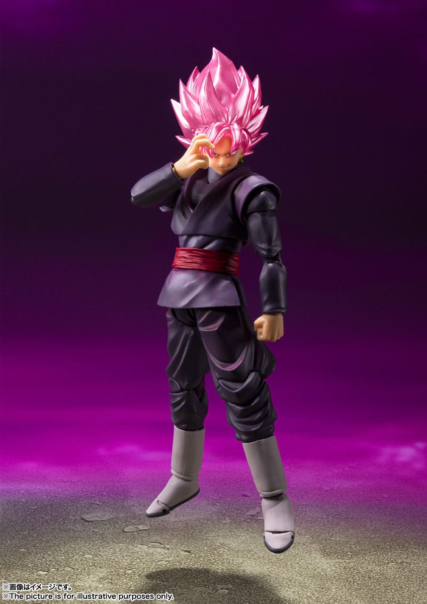 Dragon Ball Super - Goku Black - Super Saiyan Rose S.H. Figuarts Figur (Bandai) (re-run)