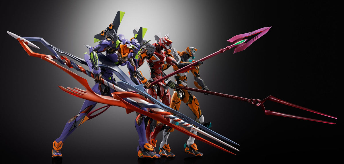 Neon Genesis Evangelion - Eva -02 / Evangelion Unit -02 - 30th with the Spear of Gaius - Metal Build Diecast Action-figure (Bandai)