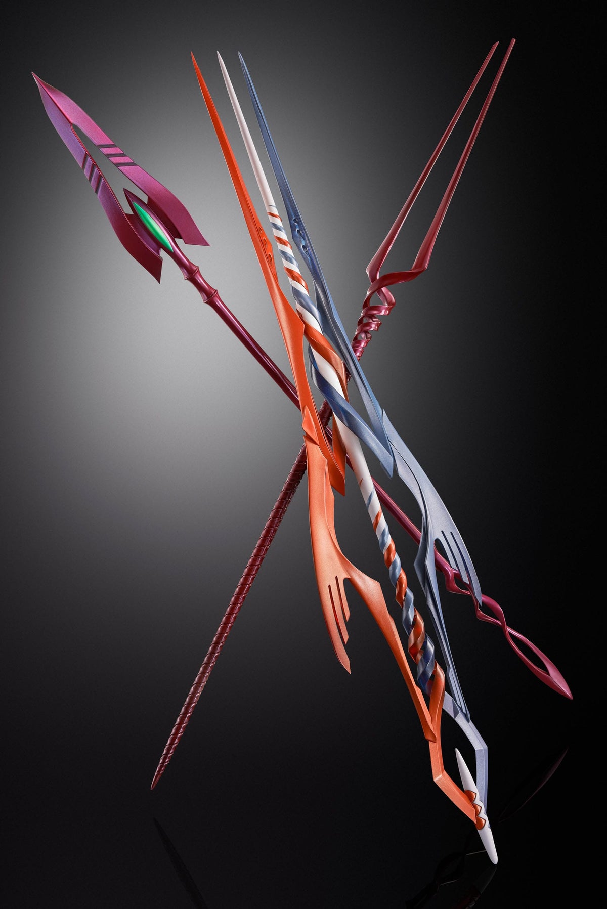 Neon Genesis Evangelion - Eva -02 / Evangelion Unit -02 - 30th with the Spear of Gaius - Metal Build Diecast Action-figure (Bandai)