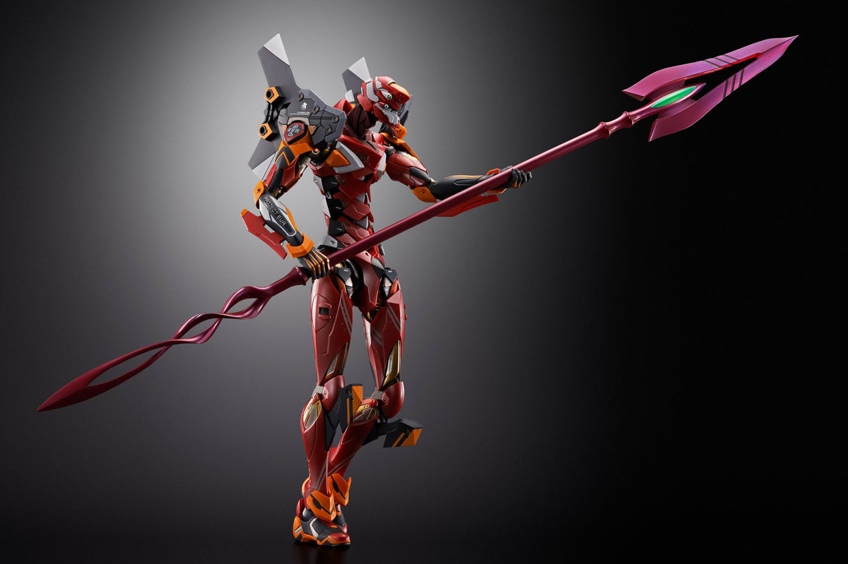 Neon Genesis Evangelion - Eva -02 / Evangelion Unit -02 - 30th with the Spear of Gaius - Metal Build Diecast Action-figure (Bandai)