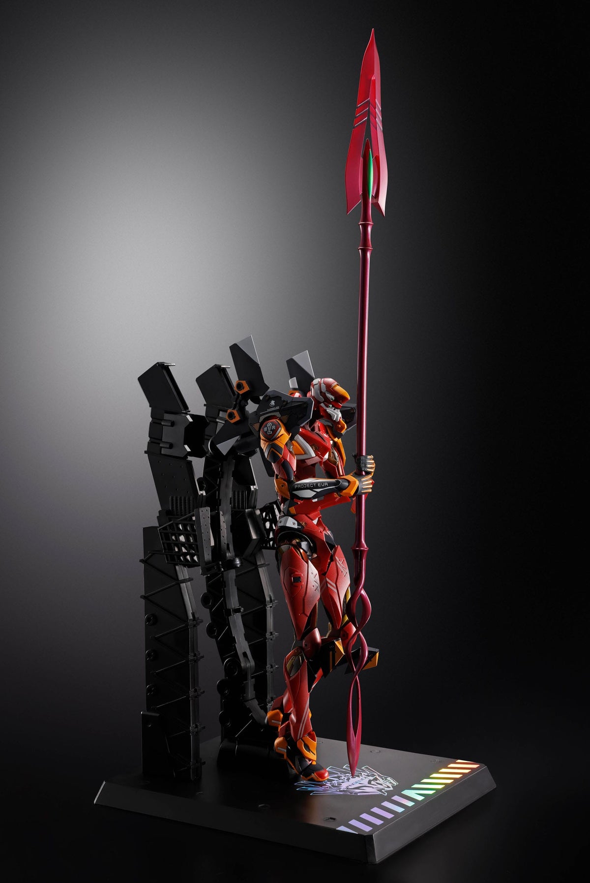 Neon Genesis Evangelion - Eva -02 / Evangelion Unit -02 - 30th with the Spear of Gaius - Metal Build Diecast Action-figure (Bandai)