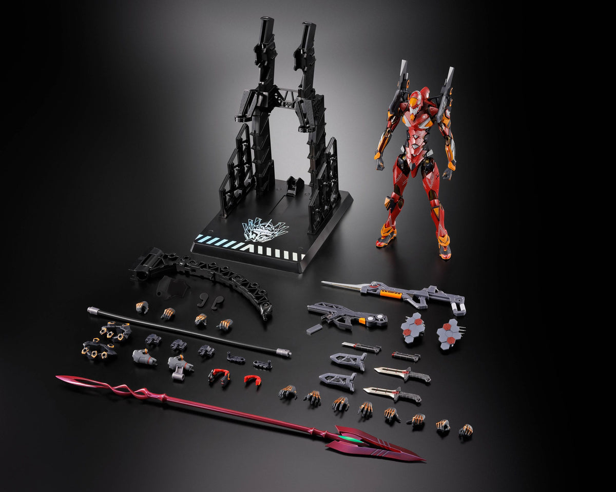 Neon Genesis Evangelion - Eva -02 / Evangelion Unit -02 - 30th with the Spear of Gaius - Metal Build Diecast Action-figure (Bandai)