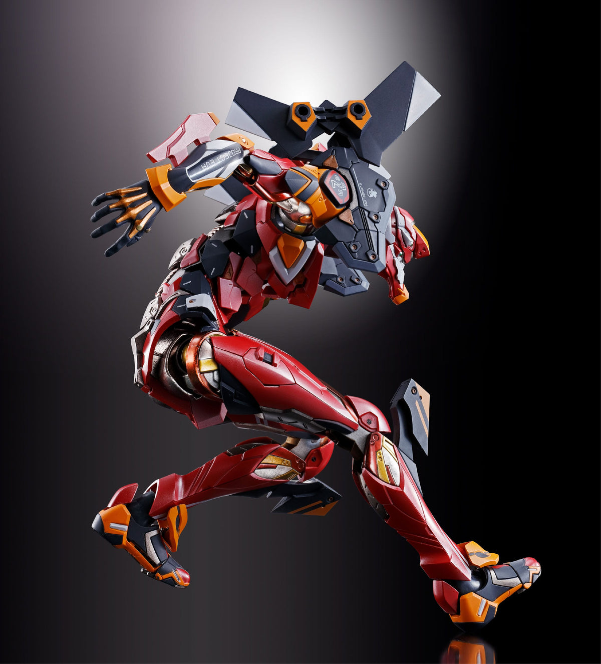 Neon Genesis Evangelion - Eva -02 / Evangelion Unit -02 - 30th with the Spear of Gaius - Metal Build Diecast Action-figure (Bandai)