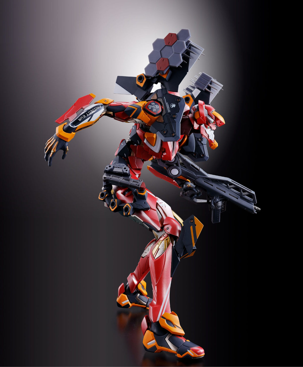Neon Genesis Evangelion - Eva -02 / Evangelion Unit -02 - 30th with the Spear of Gaius - Metal Build Diecast Action-figure (Bandai)