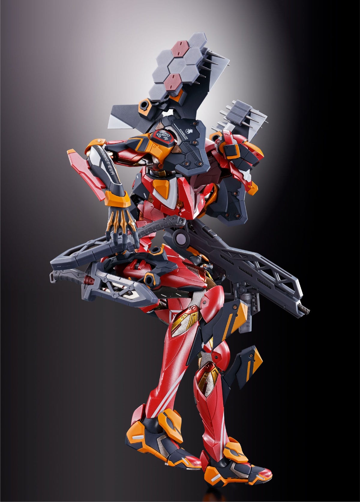 Neon Genesis Evangelion - Eva -02 / Evangelion Unit -02 - 30th with the Spear of Gaius - Metal Build Diecast Action-figure (Bandai)