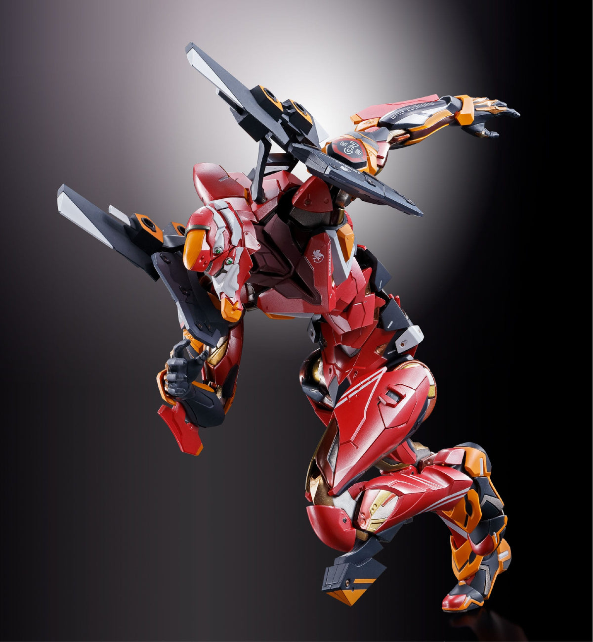 Neon Genesis Evangelion - Eva -02 / Evangelion Unit -02 - 30th with the Spear of Gaius - Metal Build Diecast Action-figure (Bandai)